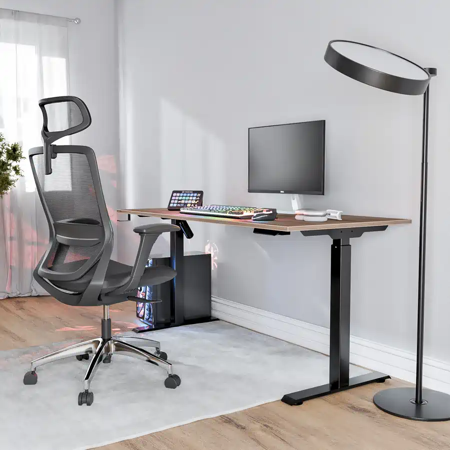 Aranżacja biurka game - loft